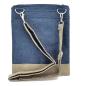 Preview: Handtasche Canvas Crossbag Anker blau